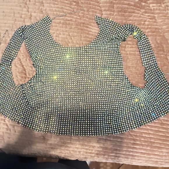 12th Tribe Rhinestone Embellished Top - Picture 2 of 13